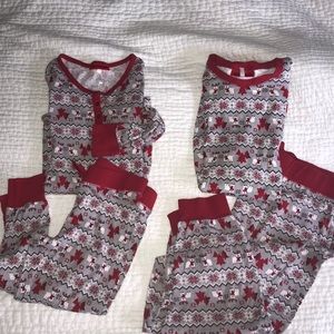 His and hers matching Xmas pjs
